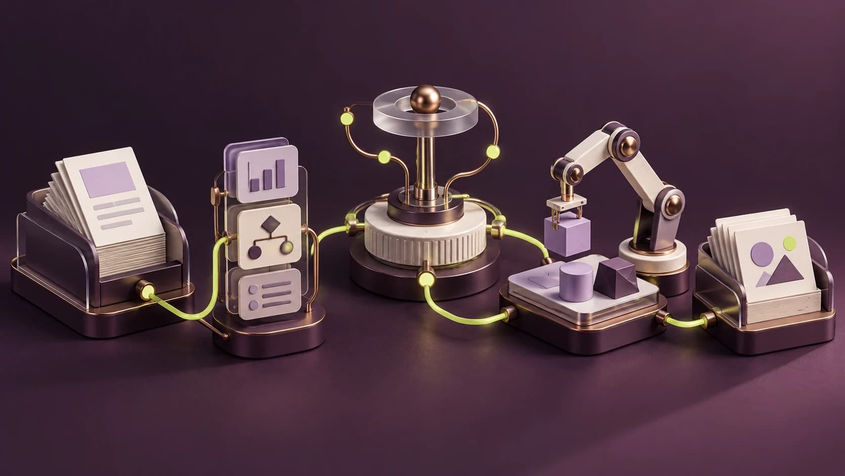 Autonomous AI agent coordinating multi-step planning, tool invocation, and task execution.